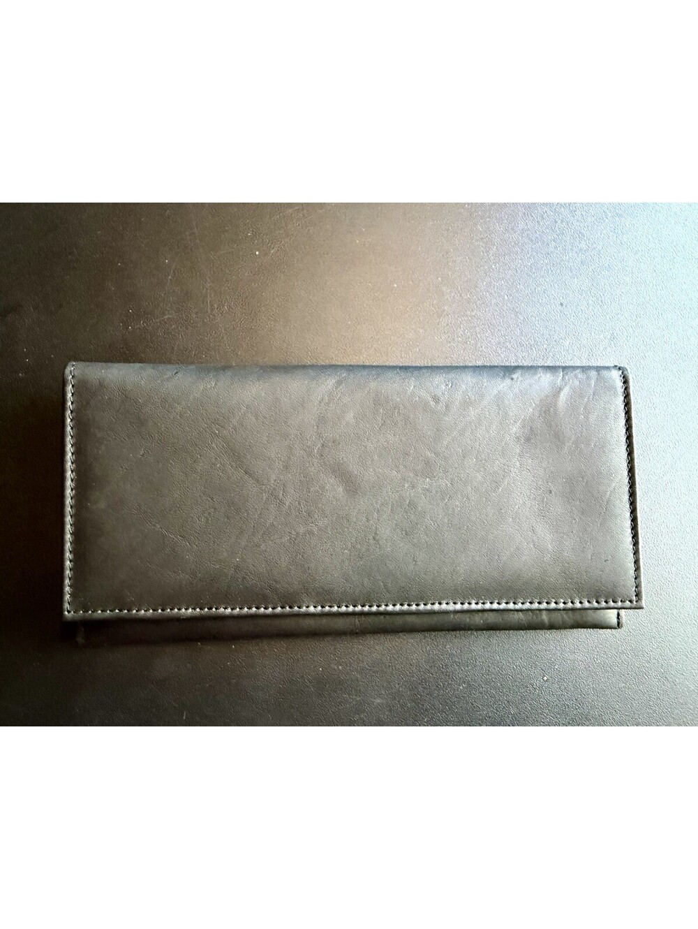 Vintage Betancourt Black Soft Leather Wallet Made In Columbia.